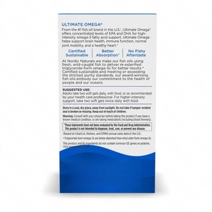 OEM ODM Marque Privée Ultimate Omega, 60 Gélules Molles - 1280 mg d'Oméga-3 - Huile de Poisson Haute Puissance avec EPA & DHA pour le Cerveau et le Cœur - Product Image 4