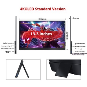 Monitor portátil <span class=keywords><strong>OLED</strong></span> 4K de 15,6 pulgadas, pantalla ancha USB para juegos, pantalla táctil Lcd <span class=keywords><strong>OLED</strong></span> de 13,3 ", versión disponible - Product Image 5