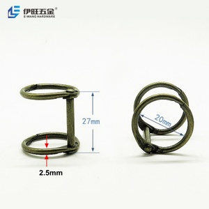 EWANG Wholesale <b>Diary</b> Paper Metal 2 Rings Binder Clip for School Stationery - Product Image 3