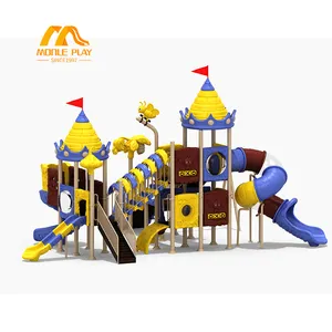 Animal Castle Theme Large Outdoor Amusement Park Children's Outdoor Playground Slide sports outdoor playgrounds