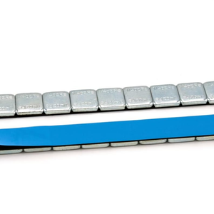Poids d'équilibrage de roue automatiques en acier plaqué zinc bleu de 1/4 oz à coller - Product Image 3