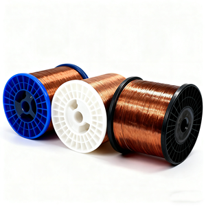 Alambre de Cobre Esmaltado Redondo de 250 °C para Energía Industrial, Cumple con ROHS, para Automoción, Construcción, Bobinado de Inductor de Núcleo de Aire IP65 - Product Image 3