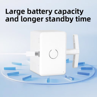 Interrupteur sans fil à télécommande paresseuse pour éclairage automatique alimenté par pile CR2025, idéal pour chambre de location en dortoir