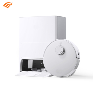 Aspiradora Robótica Inteligente Inalámbrica Ultra, Función de Barrido y Fregado en Seco y Húmedo para Hogares y Hoteles, Batería Alemana, Función de Fregado en Seco y Húmedo - Product Image 1