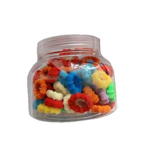 100 pezzi graziosi <span class=keywords><strong>capelli</strong></span> intrecciati piccoli legami <span class=keywords><strong>per</strong></span> bambini versatili colori caramella ragazze-Friendly pollice asciugamani stile dolce - Product Image 5