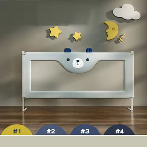 Rail de lit portable en forme de dessin animé pour les tout-petits Rails de barrière de berceau respirants et gardes de rail - Product Image 6