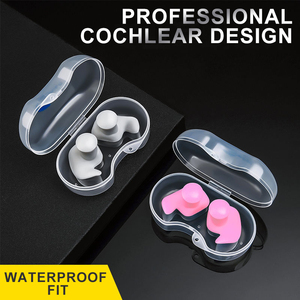 Bouchons d'oreilles de <span class=keywords><strong>natation</strong></span> en silicone Olyga Olyga-EP024 super confortables, réduction du bruit de 28 dB, réutilisables, type <span class=keywords><strong>bandeau</strong></span> pour une <span class=keywords><strong>protection</strong></span> sûre - Product Image 5