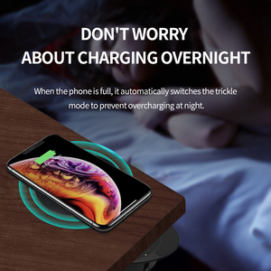 Chargeur sans fil invisible personnalisable pour fabricants, vente en gros, chargeur sans fil sous le bureau, chargeur sans fil sous le comptoir, <span class=keywords><strong>recharge</strong></span> sans fil - Product Image 2