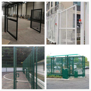 Galvanized Clear View Anti Theft Anti Cut <strong>Fence</strong> 358 Anti Climb High <strong>Security</strong> Welded Wire <strong>Mesh</strong> <strong>Fence</strong> Panels - Product Image 3