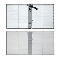 Pantalla LED para Ventanas de Cristal de Salas de Exhibición de Automóviles, de Alto Rendimiento para Interiores, Multiusos, P3.91-7.81mm