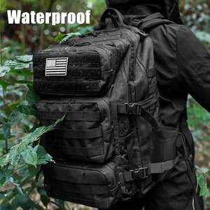 Mochila Táctica de 50L, Unisex, para Adultos, Sistema Molle, para 3 Días, Resistente al Agua, para Senderismo - Product Image 2