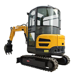 Miễn Phí Vận Chuyển Trang Trại Nhỏ Xây Dựng Dễ Dàng Hoạt Động Cabin Tán Tùy Chọn Crawler 2.5ton Mini Máy Xúc - Product Image 4
