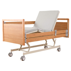 Điện 3 Chức Năng Điều Dưỡng Giường Có Thể Điều Chỉnh Chăm Sóc Nhà Giường Gỗ Bảo Vệ Đường Ray Trở Lại Nâng Chân Nâng Chiều Cao Nâng Cho Người Cao Niên - Product Image 2