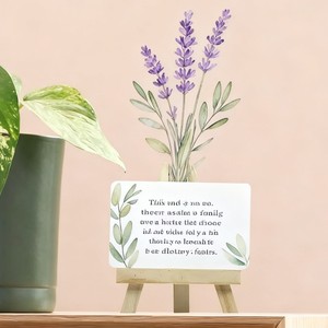 Servicio <span class=keywords><strong>de</strong></span> impresión personalizado Tarjetas <span class=keywords><strong>de</strong></span> <span class=keywords><strong>Amistad</strong></span> Inspire Positive Mindful Afirmation Card Deck con mini soporte <span class=keywords><strong>de</strong></span> madera - Product Image 3
