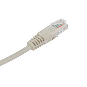 <span class=keywords><strong>Cable</strong></span> <span class=keywords><strong>de</strong></span> Red Cat5e 26AWG con Conector RJ45 Chapado en Oro, en Existencia, 4 Pares <span class=keywords><strong>de</strong></span> Cobre Desnudo Trenzado, Precio Promocional <span class=keywords><strong>de</strong></span> Fábrica - Product Image 1