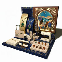 Idées uniques pour l'affichage de bijoux, ensemble d'affichage de bijoux élégant, vitrine à bijoux, affichage de bijoux haut de gamme pour boutique de bijoux