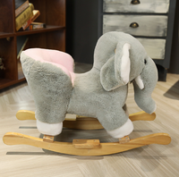 Vente en gros Chaise en forme d'animal pour enfants Cheval à bascule Jouets en peluche pour enfants Jouets souples pour tout-petits