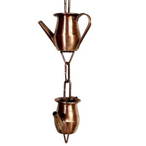 TARJETA FUERA CADENAS LLUVIA COBRE - Product Image 1