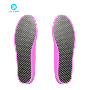 Plantillas Deportivas Antideslizantes y Cómodas Love in Soul, Plantillas de Fibra de Carbono de Suela Completa, Absorción de Impactos, Rebote - Product Image 6