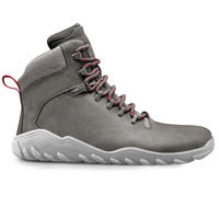 Botte de randonnée en cuir imperméable Off Road avec semelle au sol ferme pieds nus et protection thermique