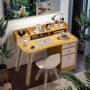 Modern Multi-Purpose Student Learning <strong>Desk</strong> Drawer Cabinet Durable <strong>Simple</strong> Home <strong>Study</strong> Table Wooden Panel <strong>Computer</strong> <strong>Desk</strong> for Home - Product Image 4