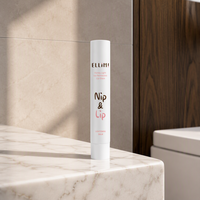 Emballage cosmétique en plastique vide avec logo personnalisé respectueux de l'environnement contenant de baume à lèvres tubes de brillant à lèvres