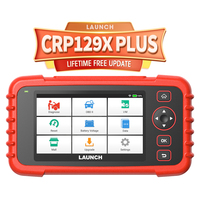 Escáner de Diagnóstico LAUNCH CRP129X Plus OBD2, Herramienta de Diagnóstico para Todos los Sistemas del Automóvil, 8 Funciones de Reinicio, Escáner de Diagnóstico para Todos los Automóviles, Actualización Gratuita