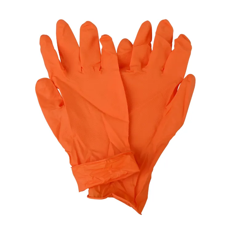 Mechanic Oil Resistance Rubber Gloves Disposable Mechanic Rubber Gloves