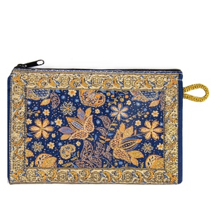 Monedero de recuerdo con diseño de flores turcas, tejido a mano. - Product Image 1