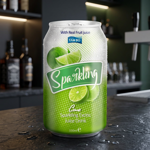 Tan Do Sparkling Lime Soda, Bebida Carbonatada Refrescante en Lata, Certificación HACCP, Marca OEM, Sabores Guayaba y Maracuyá - Product Image 3