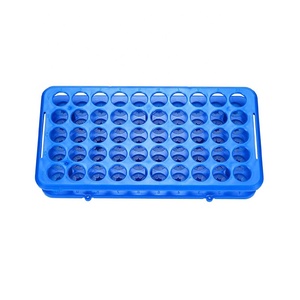 حامل أنابيب بلاستيكي قابل لإعادة الاستخدام للمختبرات بـ 50 فتحة - Product Image 4