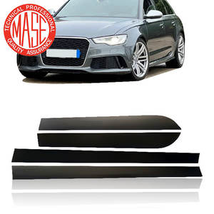 Pièces neuves <span class=keywords><strong>MSAE</strong></span> jupe latérale de protection de panneau de porte arrière pour Audi A6 2006 2007 2008 2009 OEM 4FD853969 4FD853970 couvercle de seuil de moulage de panneau - Product Image 3