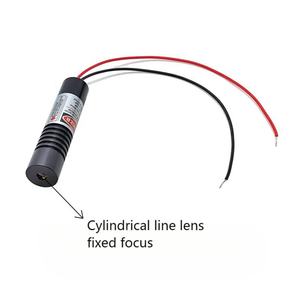 16X70mm 450nm 50MW Amplio voltaje 12V ~ 24V Línea Módulo láser azul Vidrio - Product Image 5