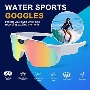Gafas de Sol Inteligentes con IA para Grabación de Video en Exteriores, Gafas Inteligentes Multicolor con Cámara para Ciclismo y Senderismo - Product Image 2