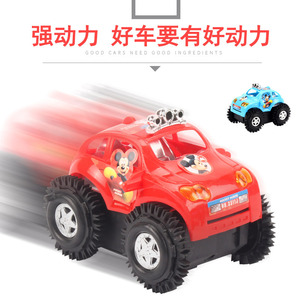 Mickey <b>Mouse</b> Electric Toy Car 3311J <b>Remote</b> <b>Control</b> Flip Over Truck For Kids - Product Image 4