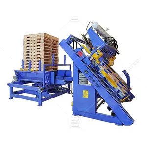 Epal Pallet Tacker Pallet Spijkeren Machine Hout Pallet Maken Stapelen Machine Voor Houtbewerking