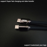 Kabel USB Type C ke USB Type C dengan Kepala Ganda, Teleskopik, Pegas, Tahan Dingin, dan Dapat Diulur