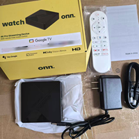 Boîtier TV intelligent Onn Pro Android 16 Quad Core avec 2 Go de RAM, Wi-Fi double bande, garantie 1 an, streaming