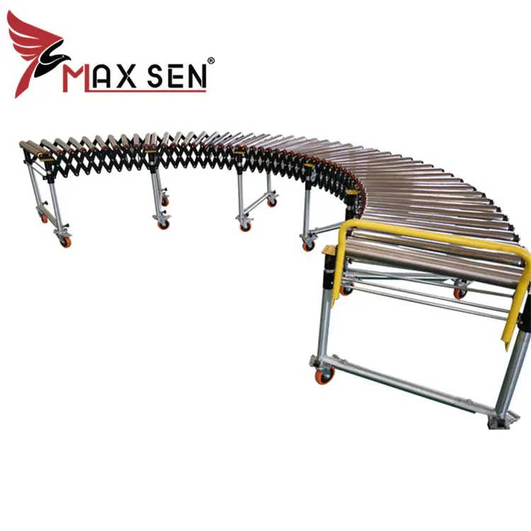 Expand Roller Conveyor Gravity Flexible Roller Conveyor from China Manufacture