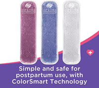 Coussinets rafraîchissants post-partum en gel souple, compresse de glace périnéale, coussinets de soins de maternité en gel pour soulager la douleur, contrôler l'enflure et l'allaitement