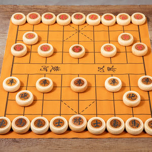 Haute qualité hêtre en bois échecs enfants bureau deux hommes Match jeu éducatif aides pédagogiques enfants jouets pour enfants garçons filles - Product Image 5