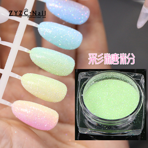 12 pièces <span class=keywords><strong>sucre</strong></span> irisé ongles paillettes coloré bonbons manteau poudre Pigment pour <span class=keywords><strong>manucure</strong></span> <span class=keywords><strong>sucre</strong></span> <span class=keywords><strong>effet</strong></span> brillant poussière Nail Art décorations - Product Image 3
