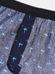 Calzoncillos bóxer CELINNE al por mayor, de algodón, cómodos, talla grande, cintura elástica, diseño de diseñador, para hombre - Product Image 5