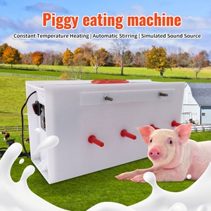 Machine d'allaitement pour porcs Équipement <span class=keywords><strong>de</strong></span> ferme porcine Machine d'allaitement intelligente pour porcs avec 8 mamelons <span class=keywords><strong>de</strong></span> simulation Porcelets Mangeoire à lait automatique - Product Image 2