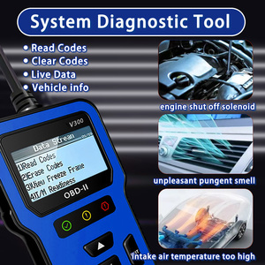 V300 Advanced OBD2 Scanner-Lector de códigos profesional y herramienta de escaneo para datos en vivo, comprobar la luz del motor y códigos de diagnóstico - Product Image 3