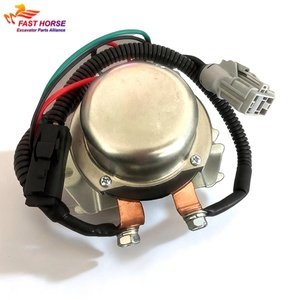 Relais de batterie à courant élevé Hangood BR670 BR384 BR632, interrupteur solénoïde pour excavatrice SK210DLC-8, interrupteur de commande d'alimentation - Product Image 1