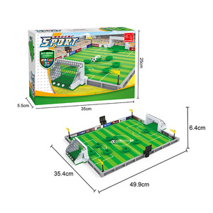 Cho World Cup theo chủ đề <span class=keywords><strong>LEGO</strong></span> tương thích Nhựa Câu Đố khối quy mô 1:36 lĩnh vực thể thao hạt nhỏ tự làm đồ chơi bảng trò chơi bóng đá - Product Image 6