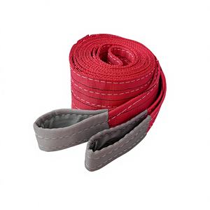<span class=keywords><strong>Eslinga</strong></span> Plana Ajustable de Poliéster Rojo de 5t con Garantía de 1 Año para Levantar Mercancías, Precio de Fábrica - Product Image 3