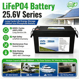 Batterie LiFePO4 WHE 51.2V 200Ah à longue durée de vie pour stockage d'énergie solaire, camping-car, marine et alimentation de secours - Série WHE-STACK-51.2V - Product Image 4