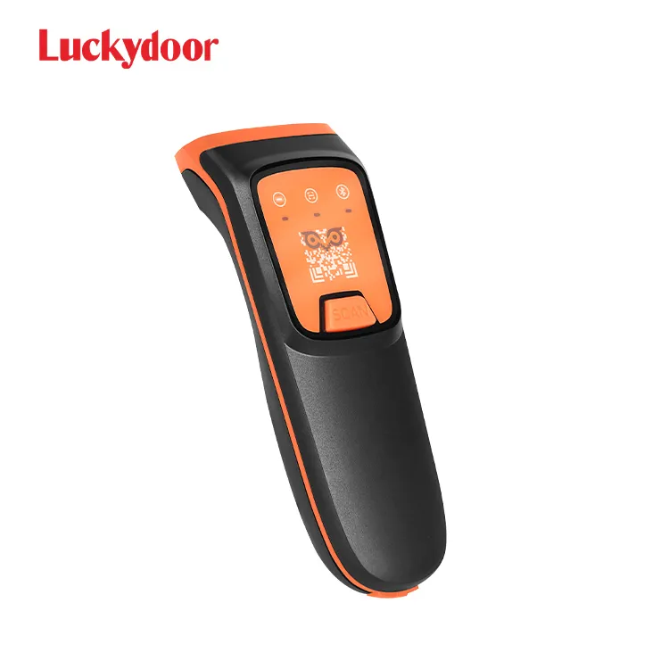 Bluetooth 1D 2D QR Máy quét mã USB điện thoại di động màn hình máy quét mã vạch tùy chỉnh POS Thanh Mã QR